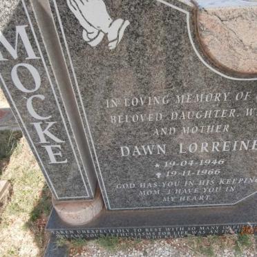 MOCKE Dawn Lorreine 1946-1966