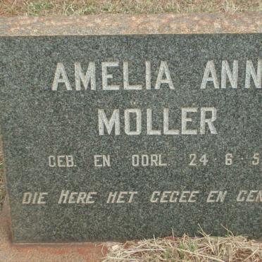 MOLLER Amelia Ann 1958-1958