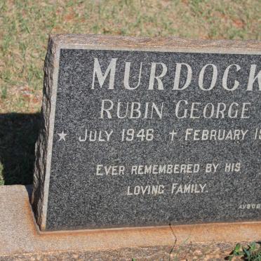 MURDOCK Rubin George 1946-1962