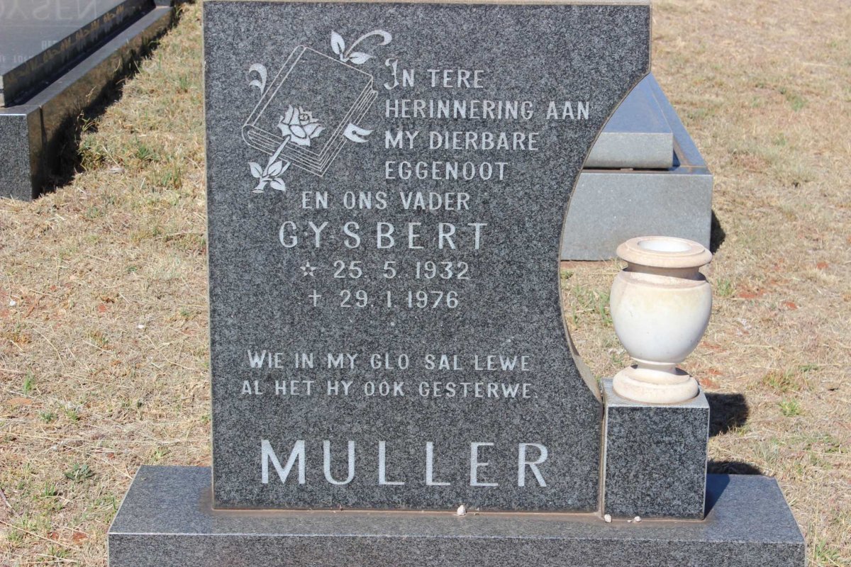 MULLER Gysbert 1932-1976