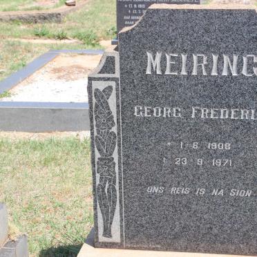MEIRING Georg Frederik 1908-1971