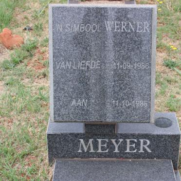MEYER Werner 1986-1986