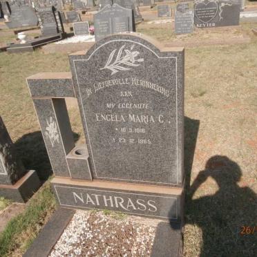 NATHRASS Engela Maria C. 1918-1965