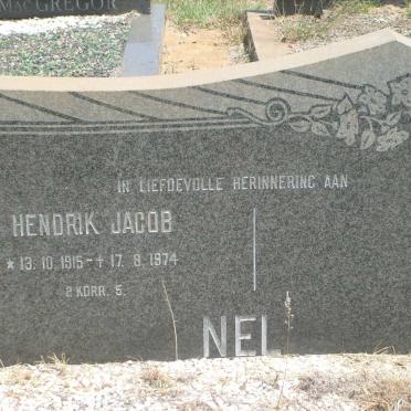 NEL Hendrik Jacob 1915-1974
