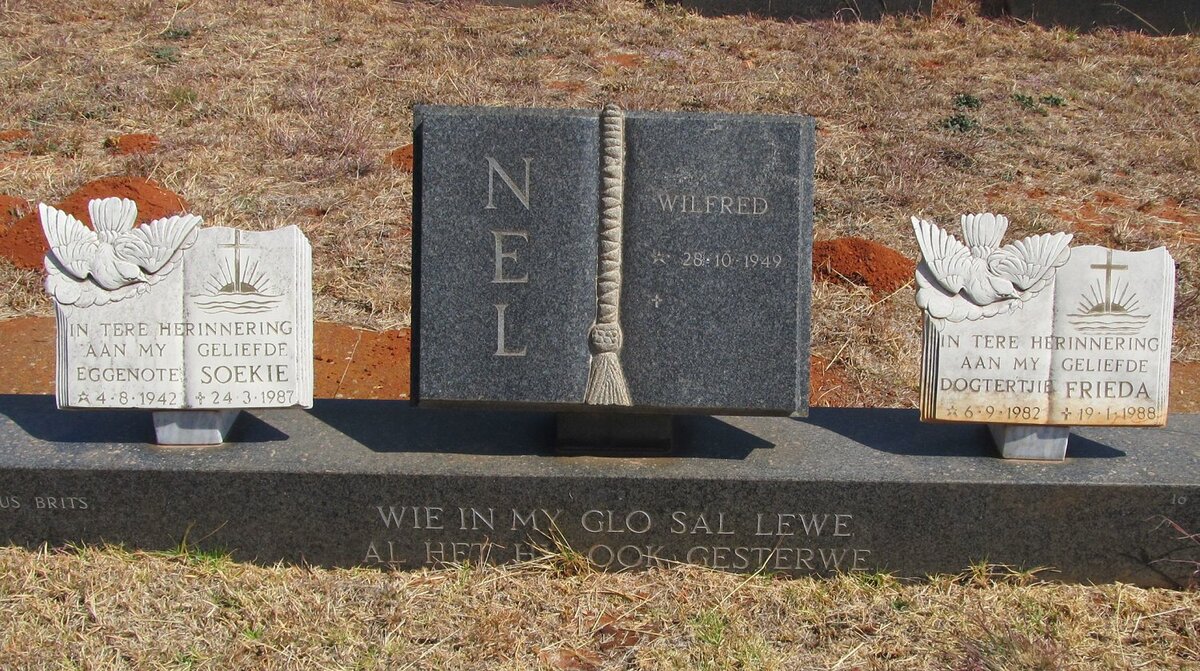 NEL Wilfred 1949- &amp; Soekie 1942-1987 :: NEL Frieda 1982-1988