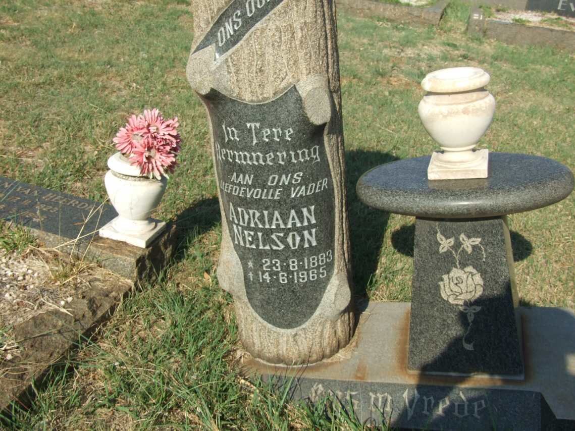 NELSON Adriaan 1883-1965