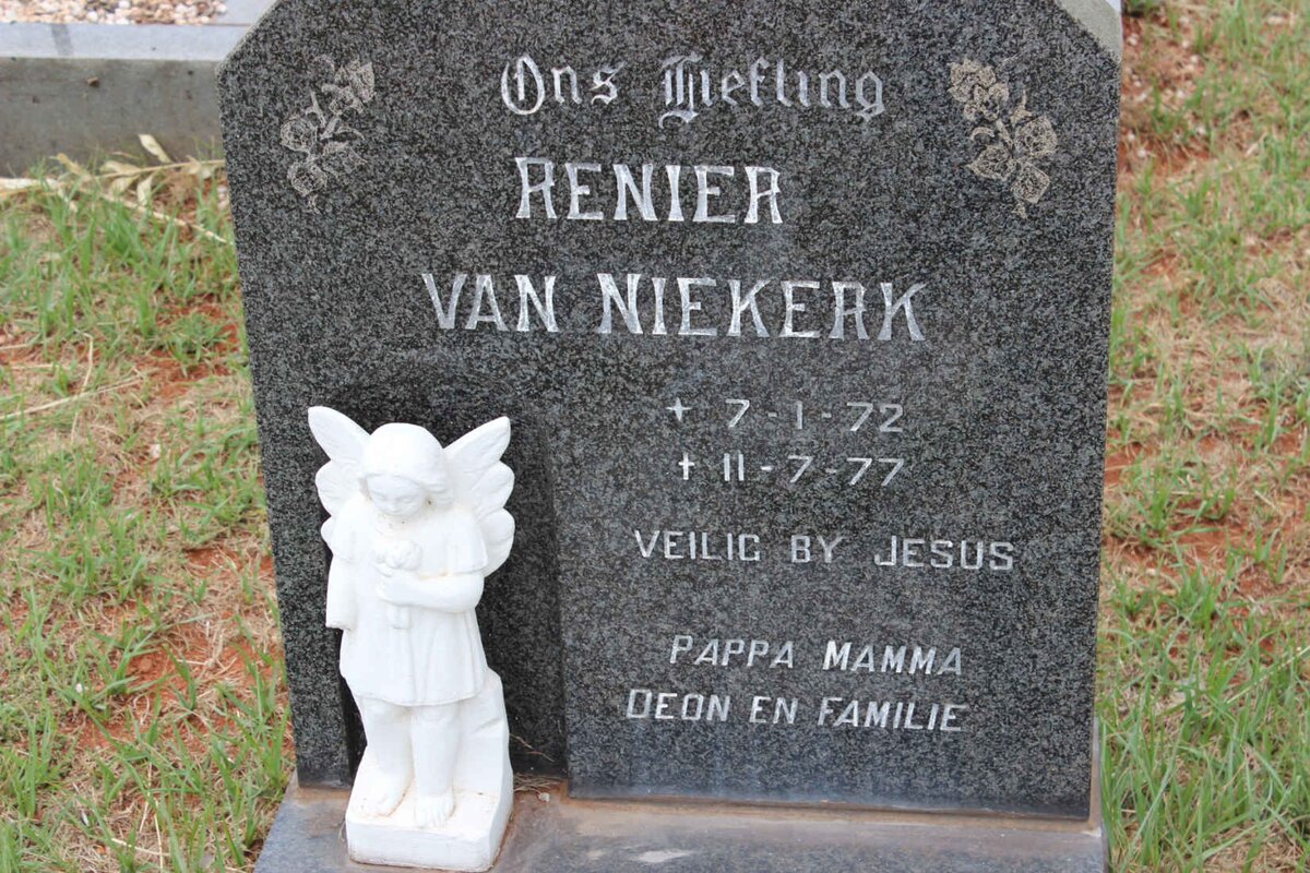 NIEKERK Renier, van 1972-1977