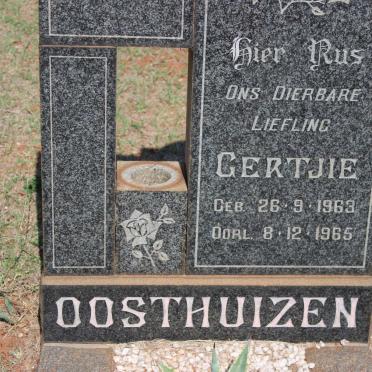 OOSTHUIZEN Gertjie 1963-1965