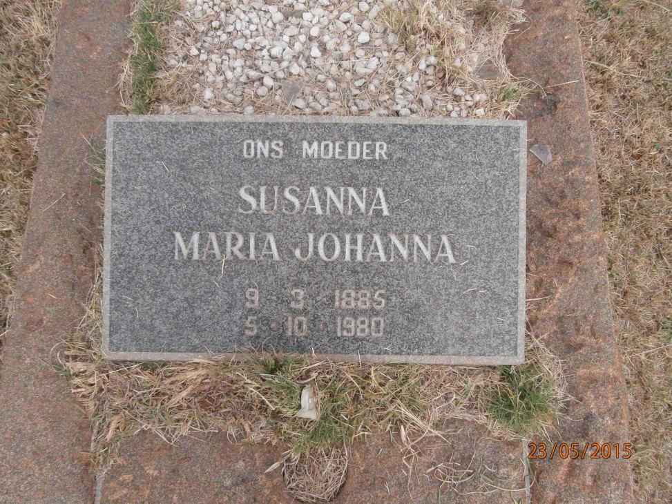 OTTO Susanna Maria Johanna 1885-1980