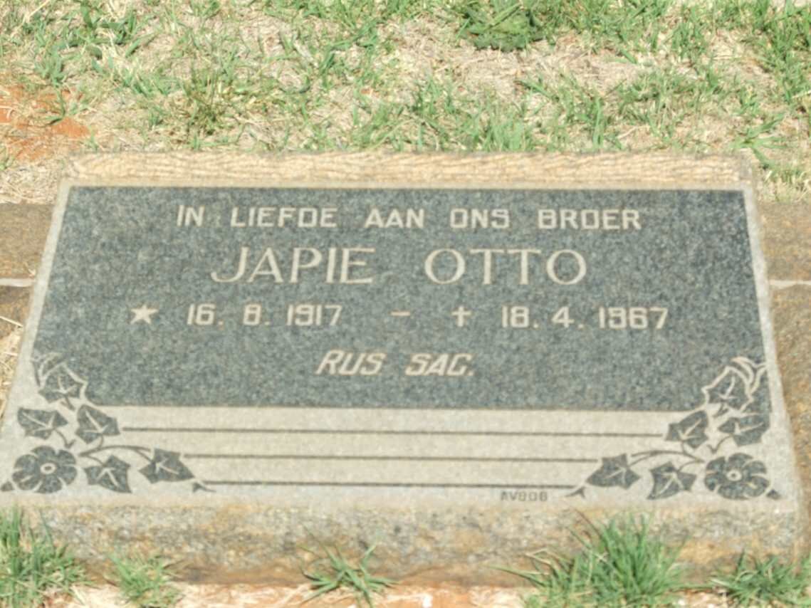 OTTO Japie 1917-1967