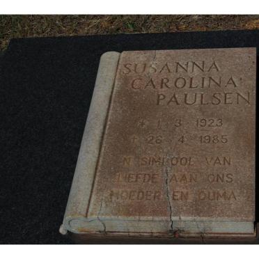 PAULSEN Susanna Carolina 1923-1985