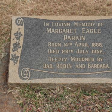 PARKIN Margaret Eagle 1888-1952