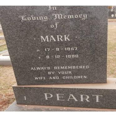 PEART Mark 1957-1990