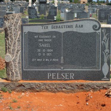 PELSER Sarel 1904-1971