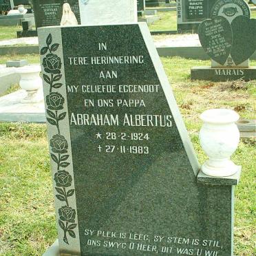PIETERSE Abraham Albertus 1924-1983