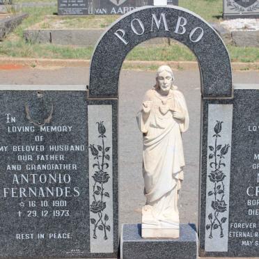 POMBO Antonio Fernandes 1901-1973 &amp; Maria Cristina 1897-1980
