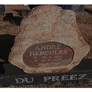 PREEZ André Hercules, du 1954-2000