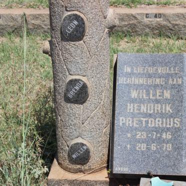 PRETORIUS Willem Hendrik 1946-1970