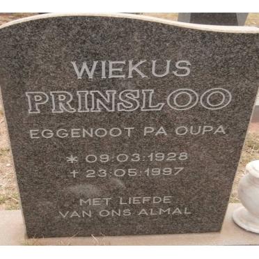 PRINSLOO Wiekus 1928-1997