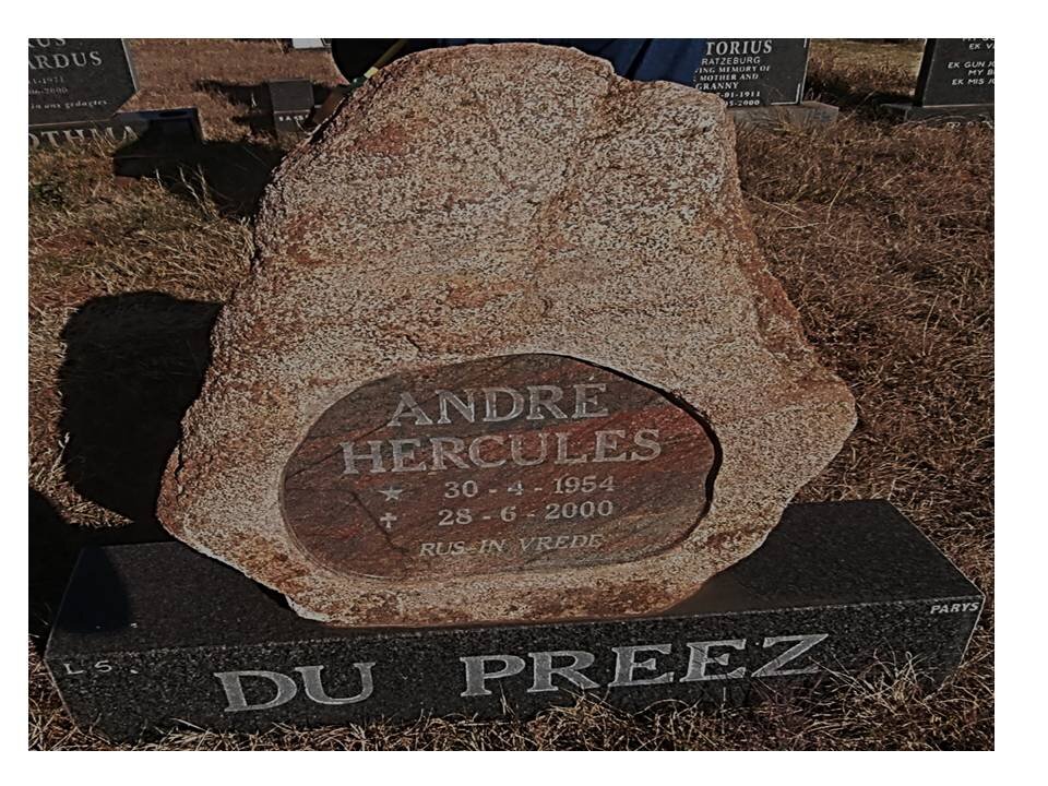 PREEZ André Hercules, du 1954-2000
