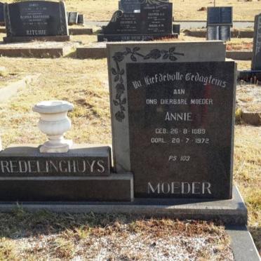 REDELINGHUYS Pieter 1892-1967 &amp; Annie 1889-1972