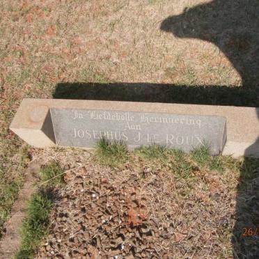 ROUX Josephus J., le