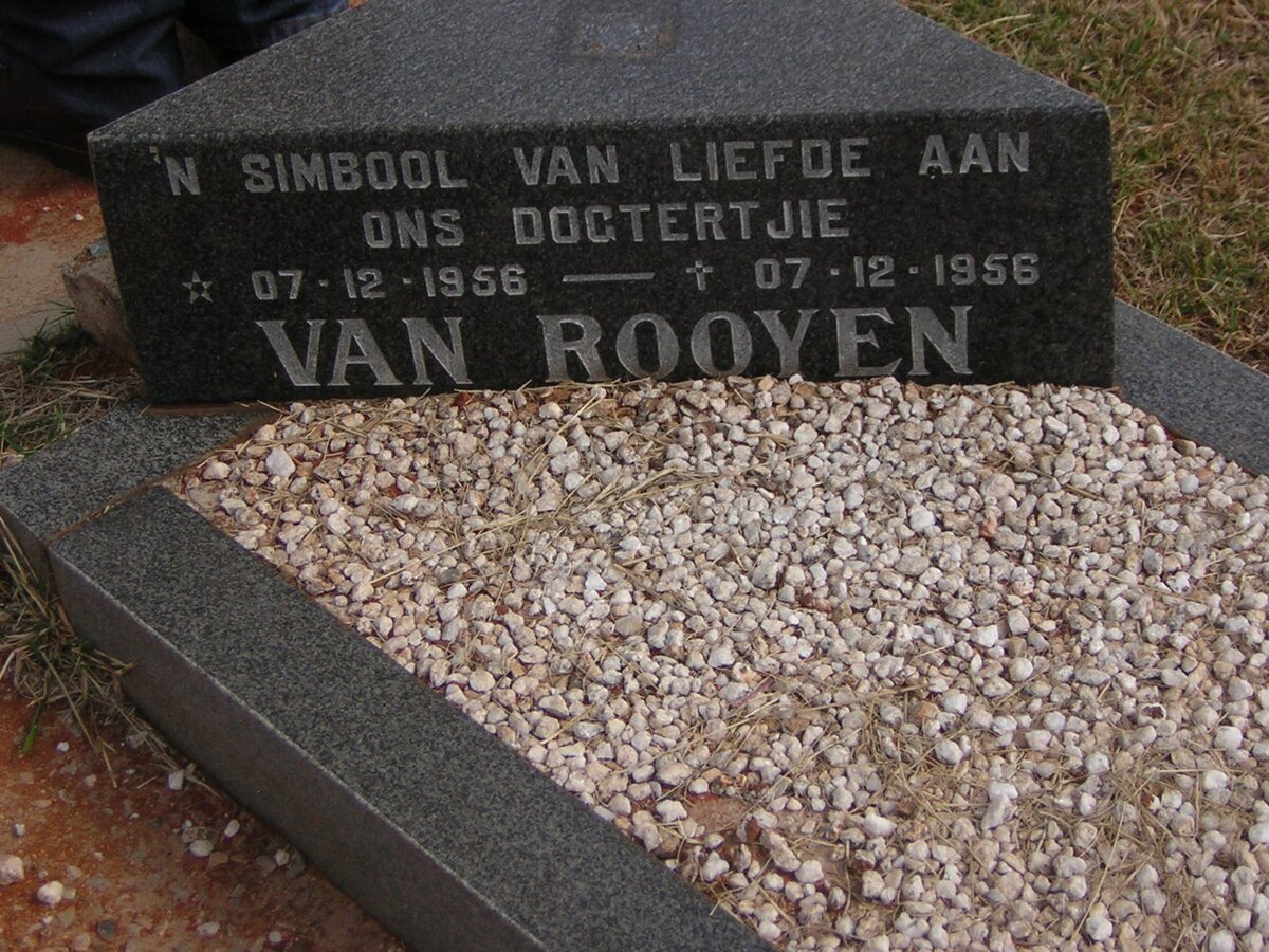 ROOYEN ?, van 1956-1956