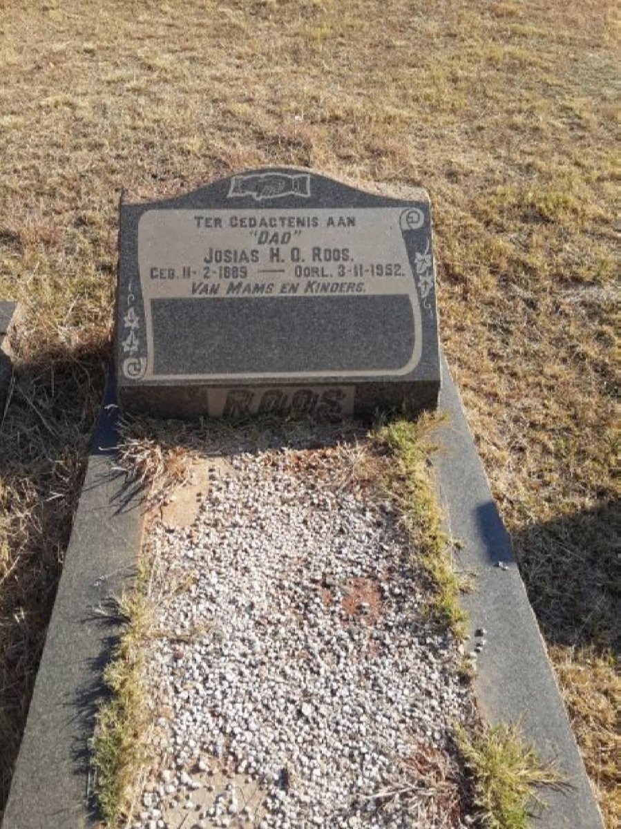 ROOS Josias H.O. 1889-1952