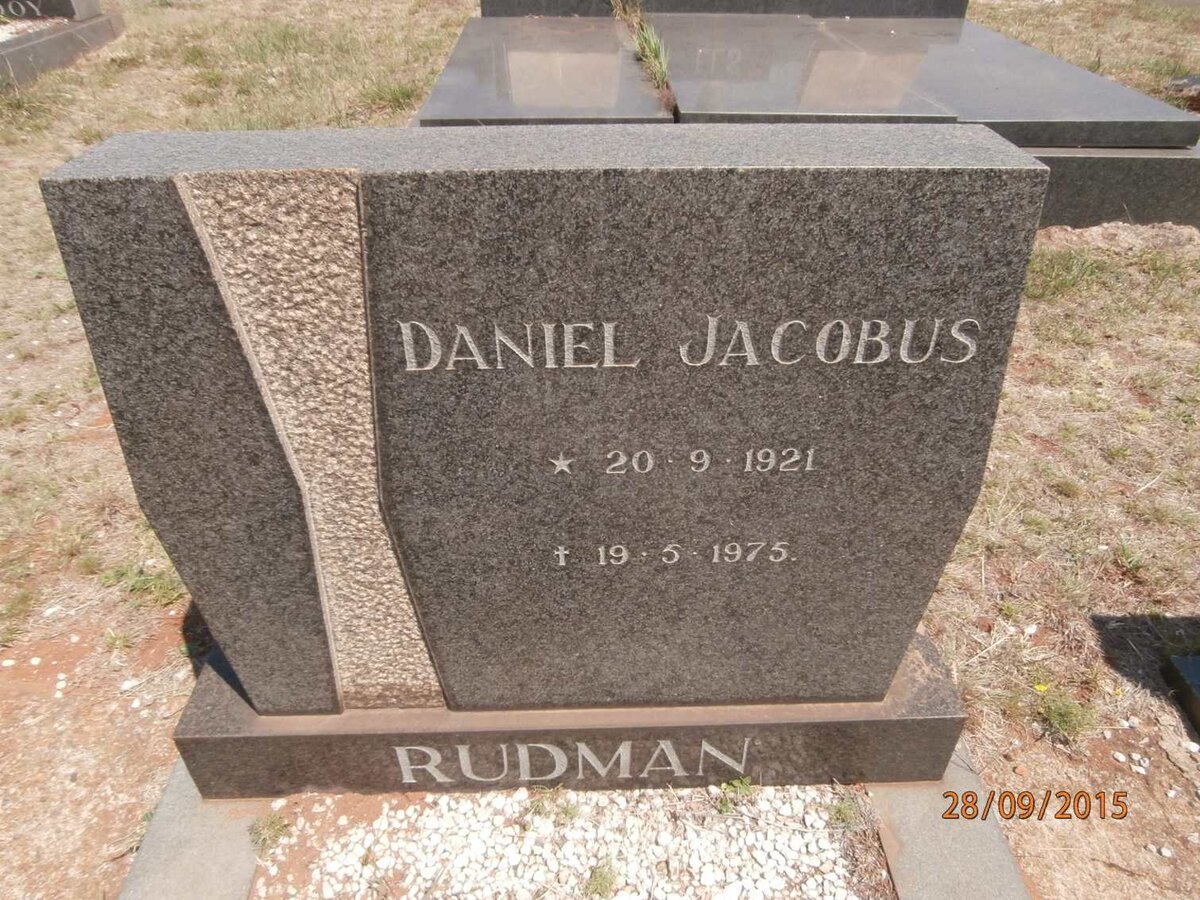 RUDMAN Daniel Jacobus 1921-1975