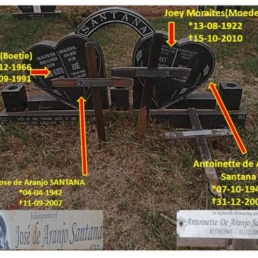 SANTANA  Moraites 1922-2010 :: SANTANA Jose 1966-1991