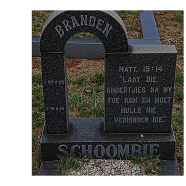 SCHOOMBIE Branden 1990-1991