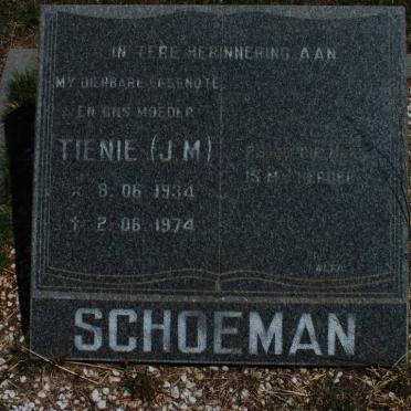 SCHOEMAN J.M. 1934-1974