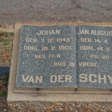 SCHYFF Jan Augustus, van der 1905-1965 :: VAN DER SCHYFF Johan 1945-1965