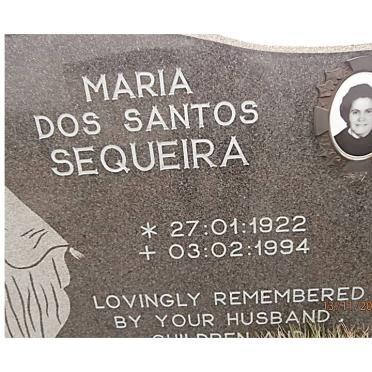 SEQUEIRA Maria Dos Santos 1922-1994