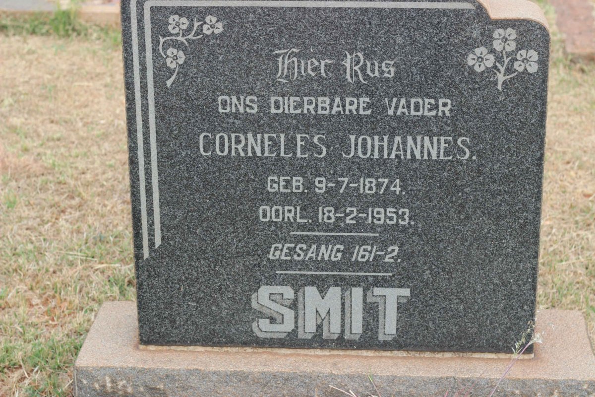 SMIT Corneles Johannes 1874-1953