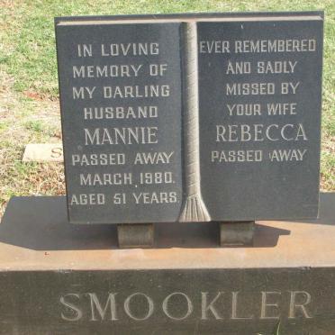 SMOOKLER Mannie -1980