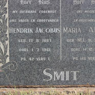 SMIT Hendrik Jacobus 1887-1961 &amp; Maria Aletta NEL 1894-1970