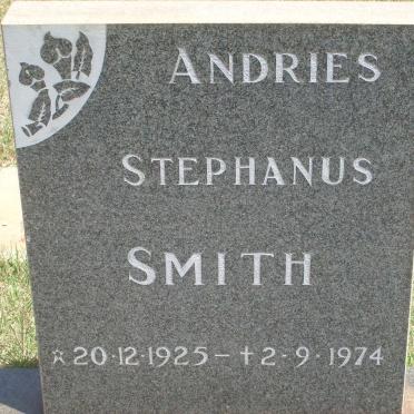 SMITH Andries Stephanus 1925-1974