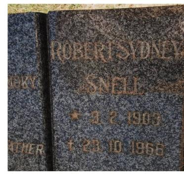 SNELL Robert Sydney 1903-1966