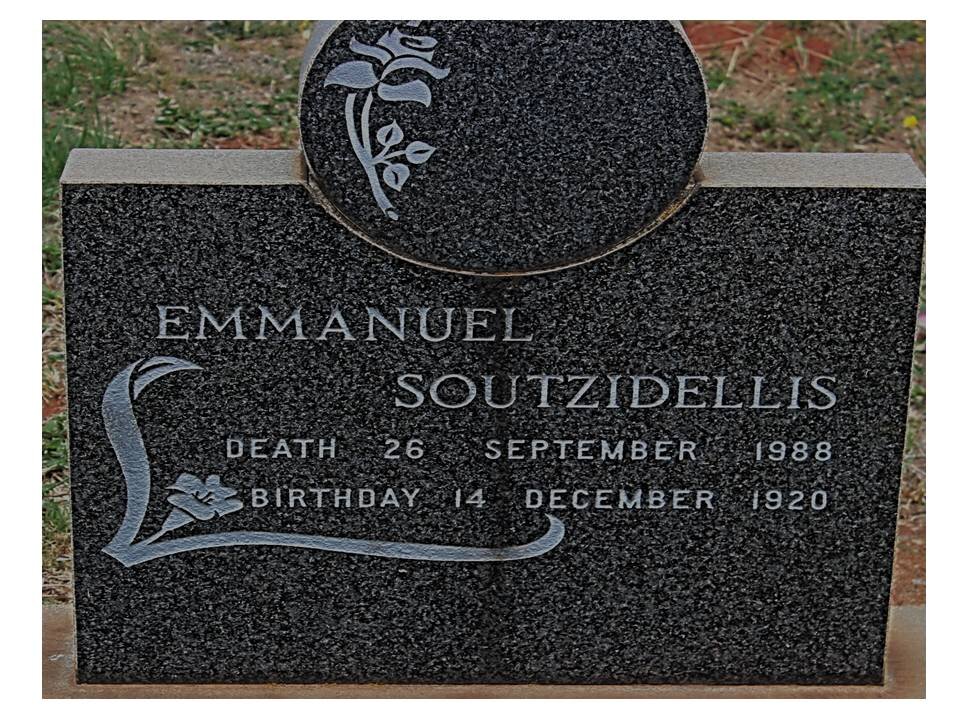 SOUTZIDELLIS Emmanuel 1920-1988