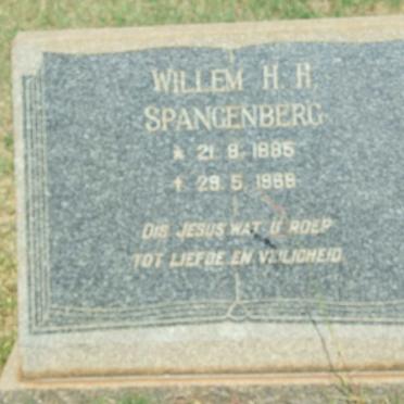 SPANGENBERG Willem H.H. 1885-1968