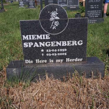 SPANGENBERG Miemie 1956-2005