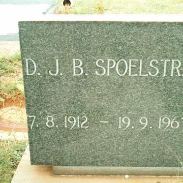 SPOELSTRA D.J.B. 1912-1963