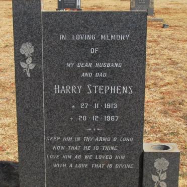 STEPHENS Harry 1913-1967