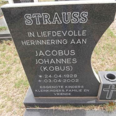 STRAUSS Jacobus Johannes 1929-2002