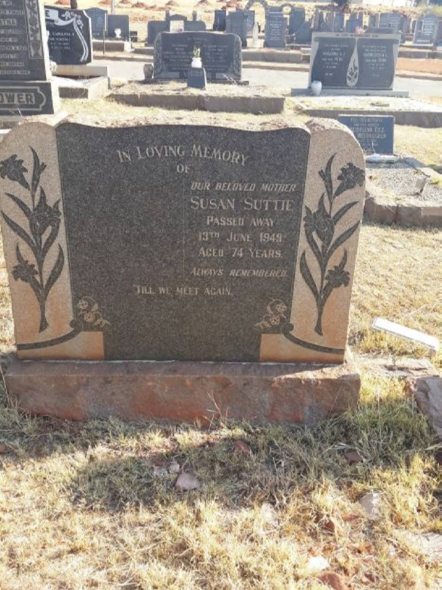 SUTTIE Susan -1949