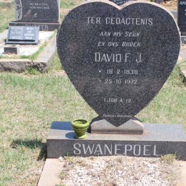 SWANEPOEL David F.J. 1938-1972