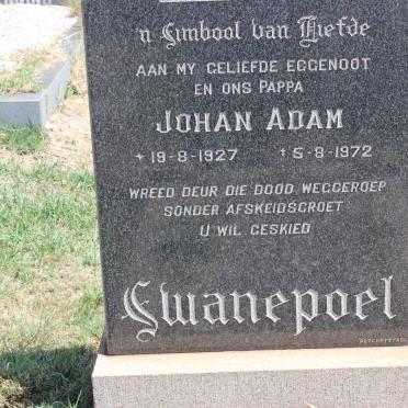 SWANEPOEL Johan Adam 1927-1972