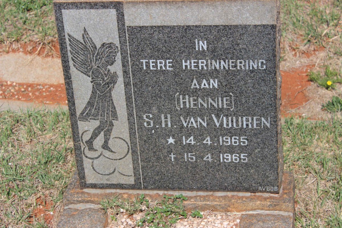 VUUREN S.H., van 1965-1965