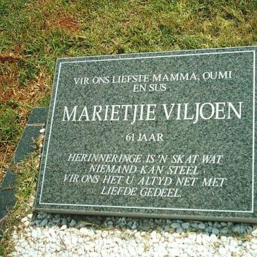 VILJOEN Marietjie